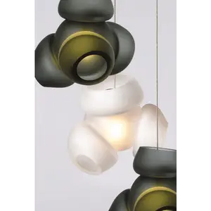 Дизайнерский подвесной светильник из стекла AEFERTEN by Romatti
