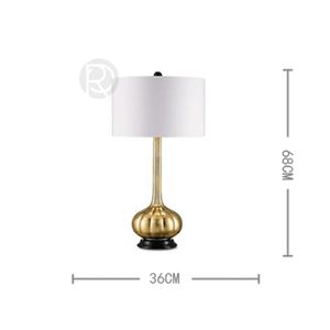Дизайнерская настольная лампа ASTERIA by Romatti