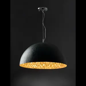 Подвесной светильник Faro Magma black+gold 29468