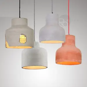 Дизайнерский подвесной светильник из цемента Conegar by Romatti