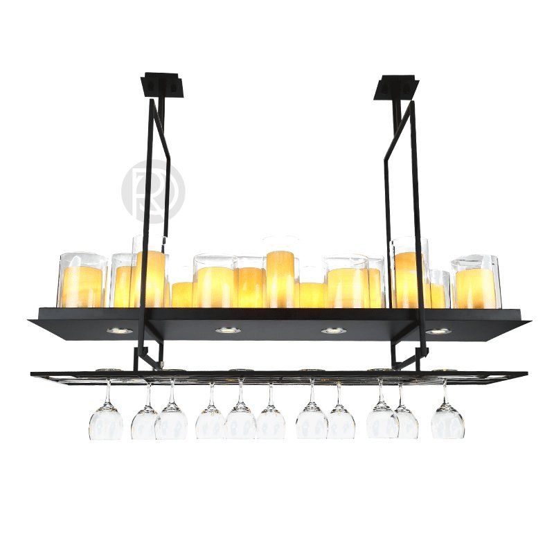 Chandelier Shelf and Candle by Romatti