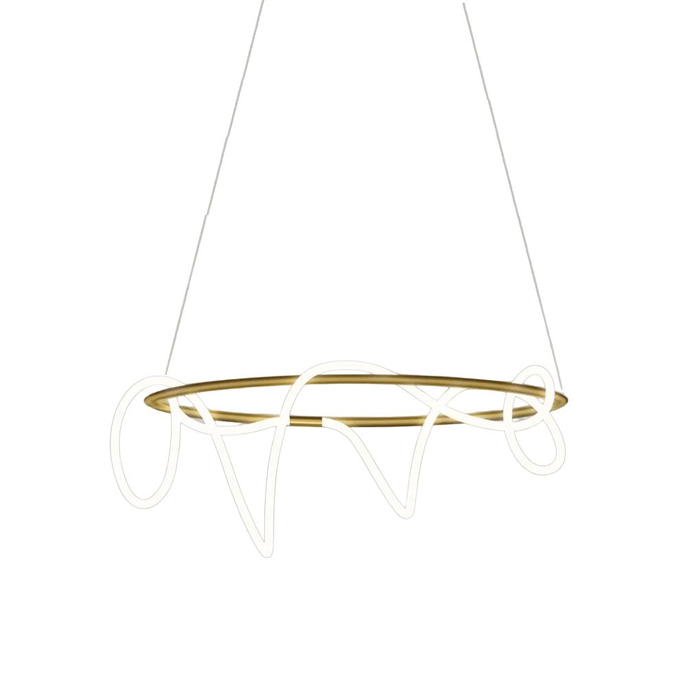 TRACER CIRCLE chandelier by Romatti