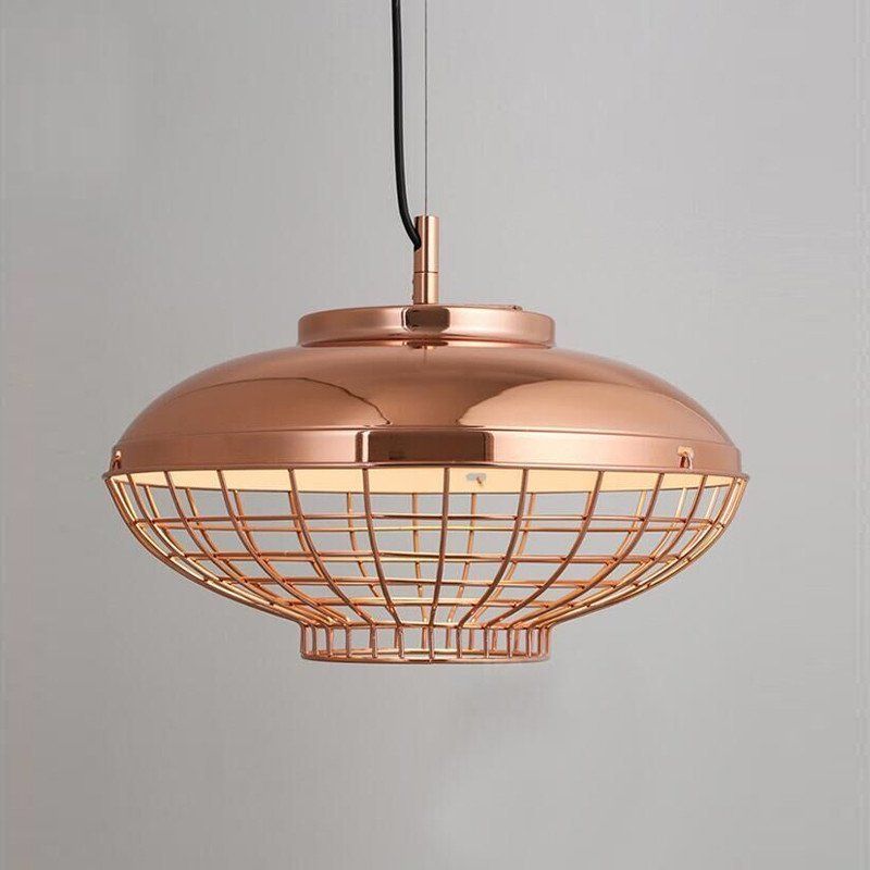 Pendant lamp Copper Lámpara by Romatti