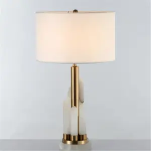 Дизайнерская настольная лампа с абажуром RAPSO by Romatti