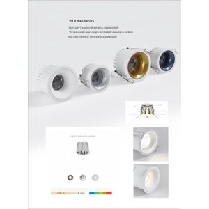 Встраиваемый светильник HTD75/95B by Romatti