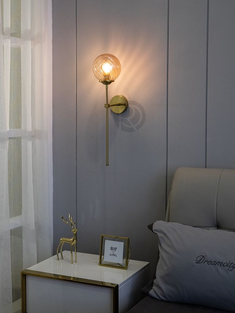 Designer wall lamp (Sconce) ELISA by Romatti
