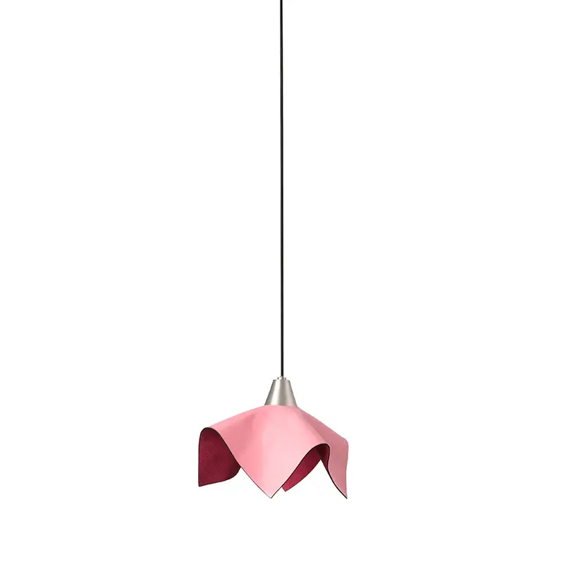 Hanging lamp Faro Fauna pink 66236