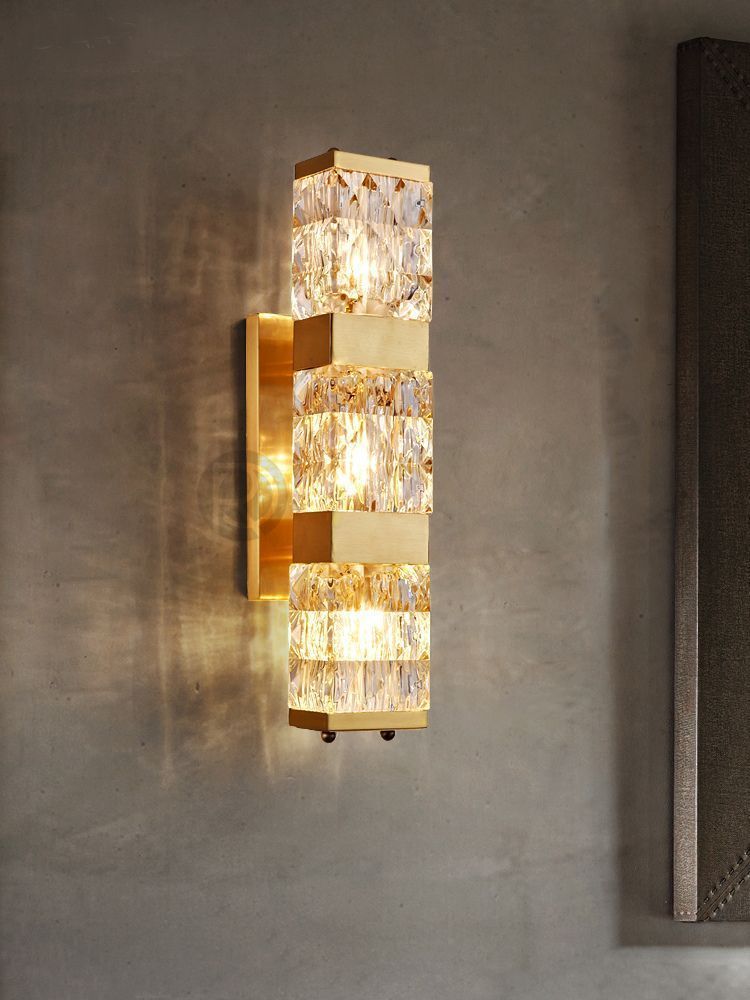 Wall lamp (Sconce) CRYSTAL BACKLIGHT by Romatti