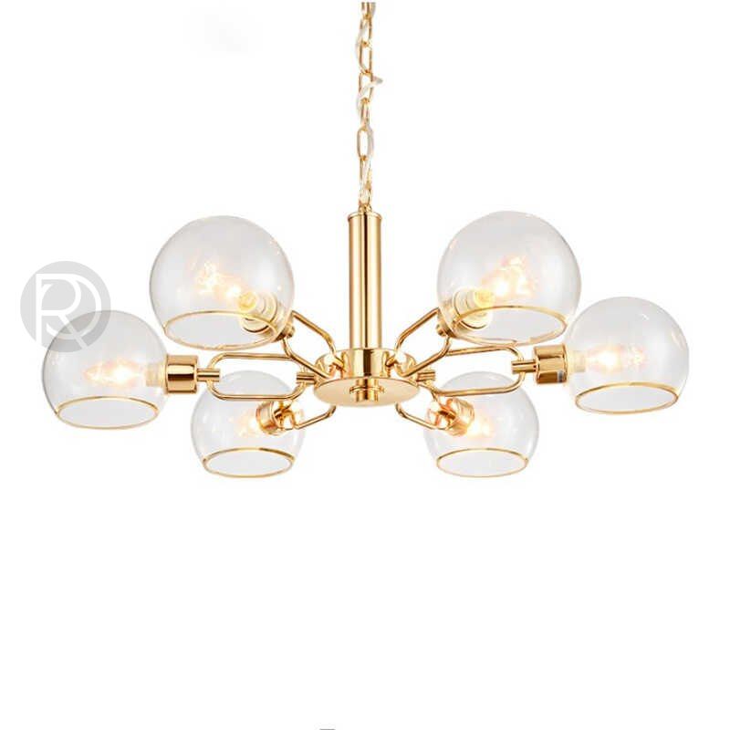 Designer chandelier WHITE BLOOMING by Romatti