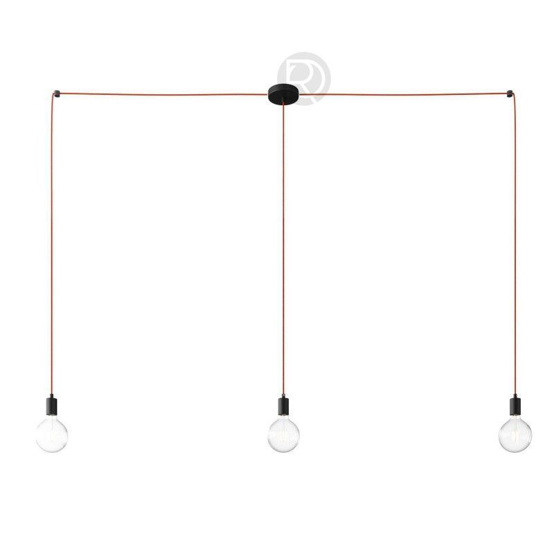 Hanging lamp Spider 3 by Cables