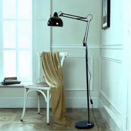 Floor lamp Gap by Romatti Black gloss