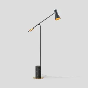 Дизайнерский светодиодный торшер ARLIN BLACK by Romatti