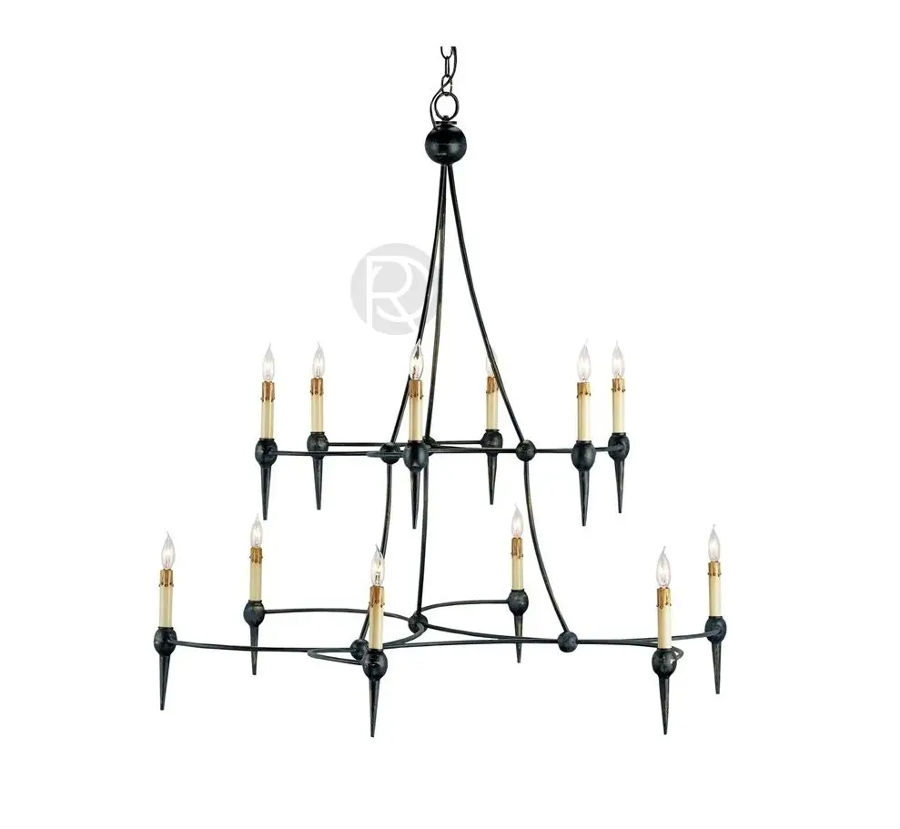 DANIELLI chandelier by Currey & Company