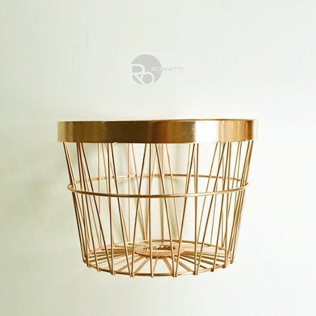 Metal Basket by Romatti Storage Basket