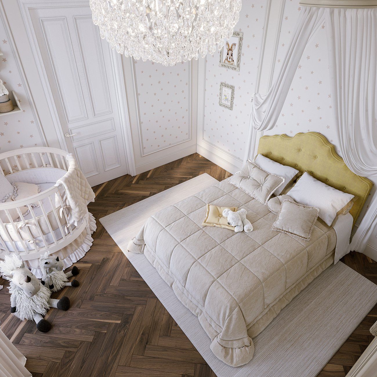 Кровать полутораспальная подростковая с мягким изголовьем 140х200 см коричневая Palace