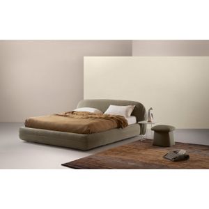 Кровать двуспальная 180х200 см коричневая Rolling