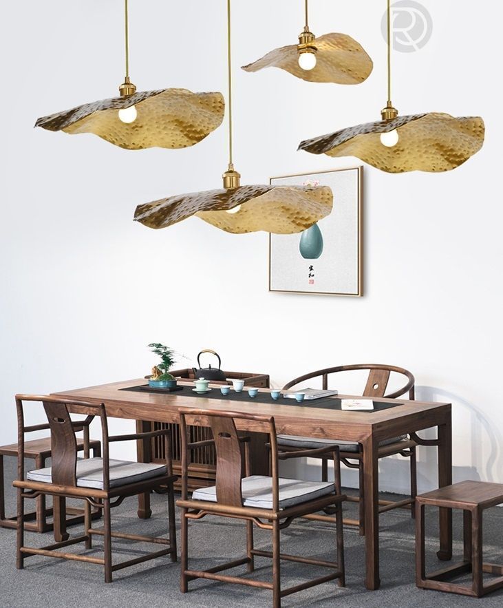 Hanging lamp Batsy gold by Romatti 