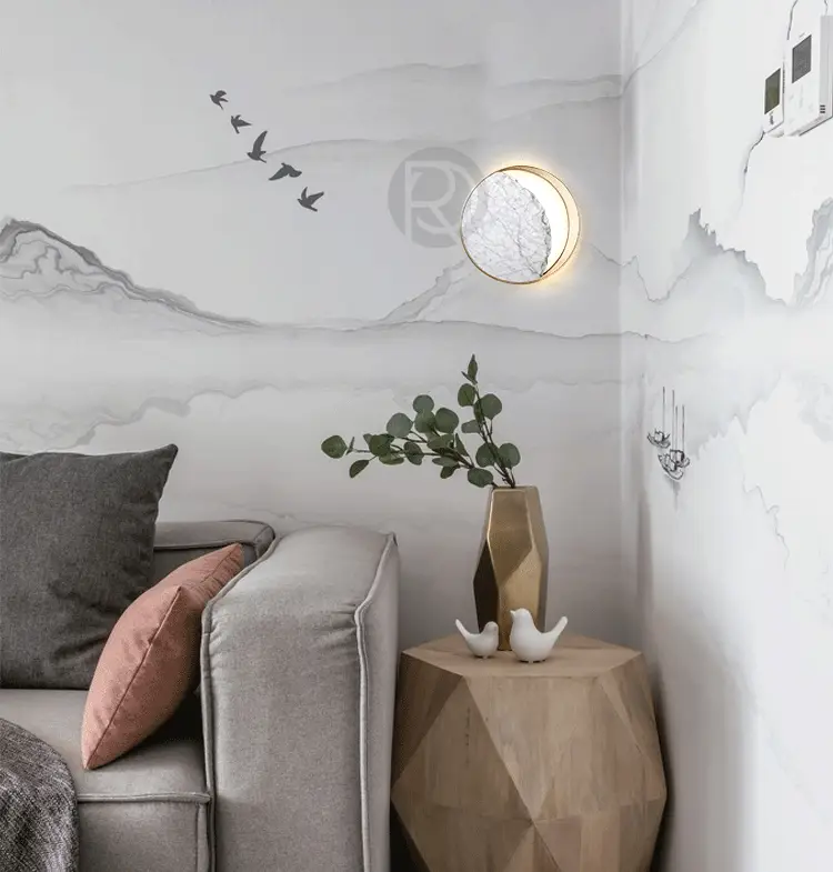Дизайнерский настенный светильник (Бра) ECLIPSE by Romatti