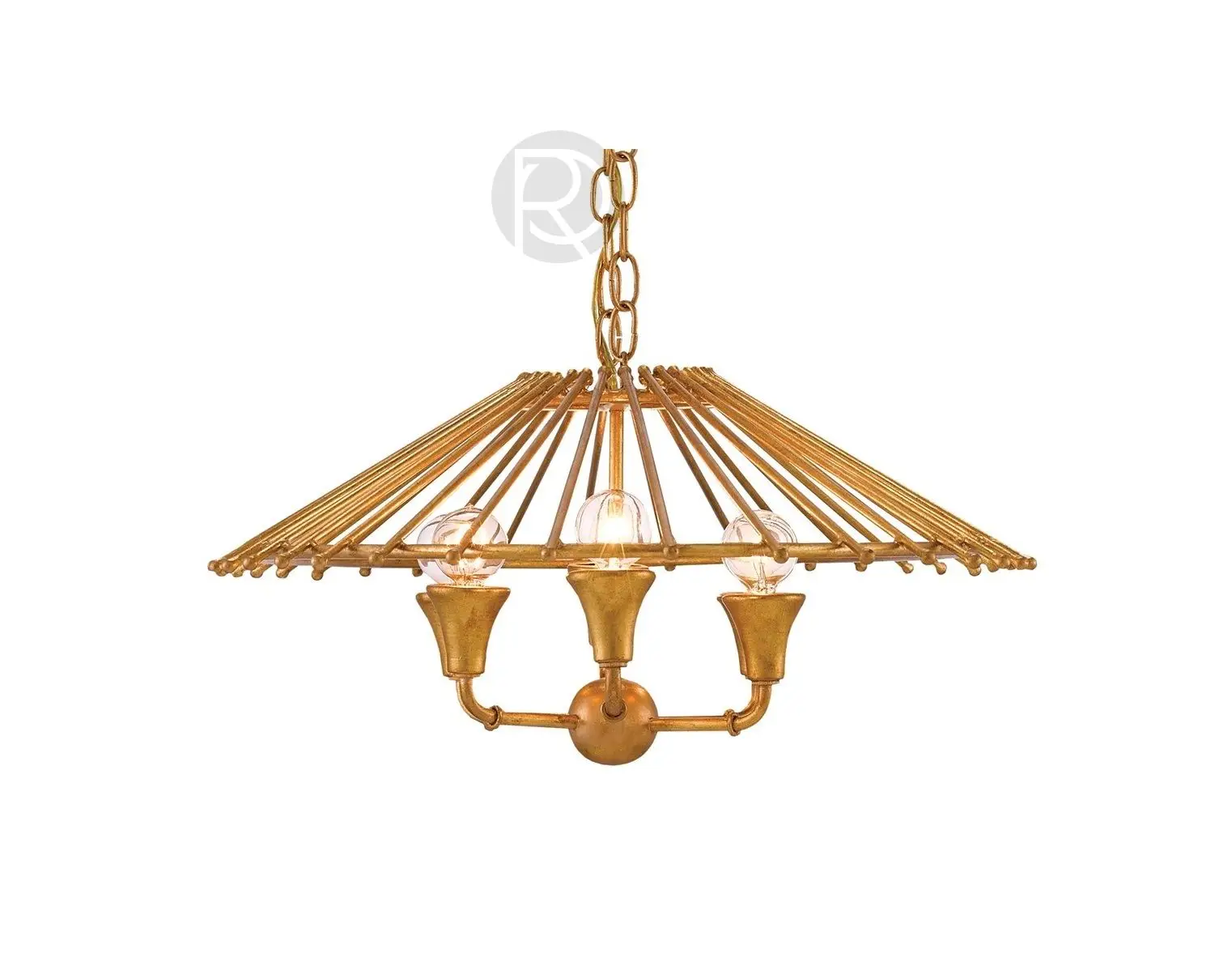 TEAHOUSE Chandelier by Currey & Company