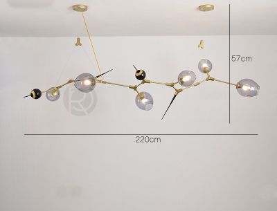Designer chandelier BU LONG by Romatti