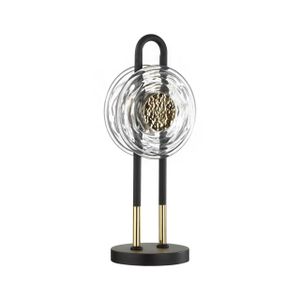 MODERN ODL_EX24 черный/золотой/металл/стекло Настольная лампа LED 12W 3000K 1005Лм MAGNET MAGNET