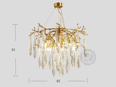 Designer chandelier CRISTEN by Romatti