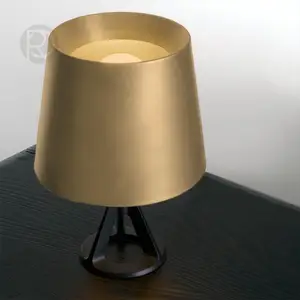 Designer table lamp STEEL COPPER by Romatti