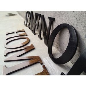 Letters Alpha by Romatti