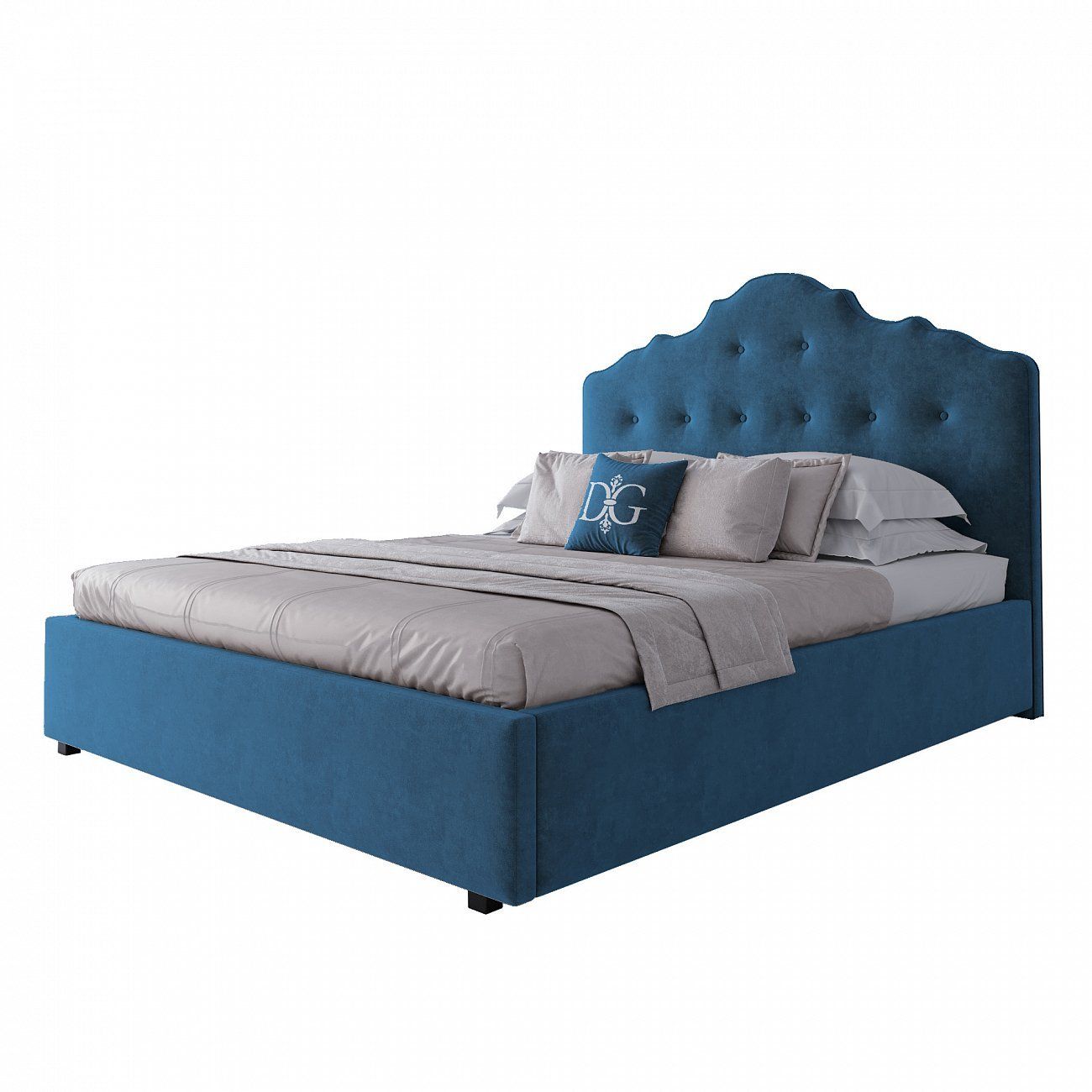 Double bed 160x200 Sea Wave Palace