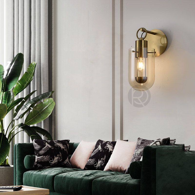 Дизайнерский настенный светильник (Бра) RIUM by Romatti