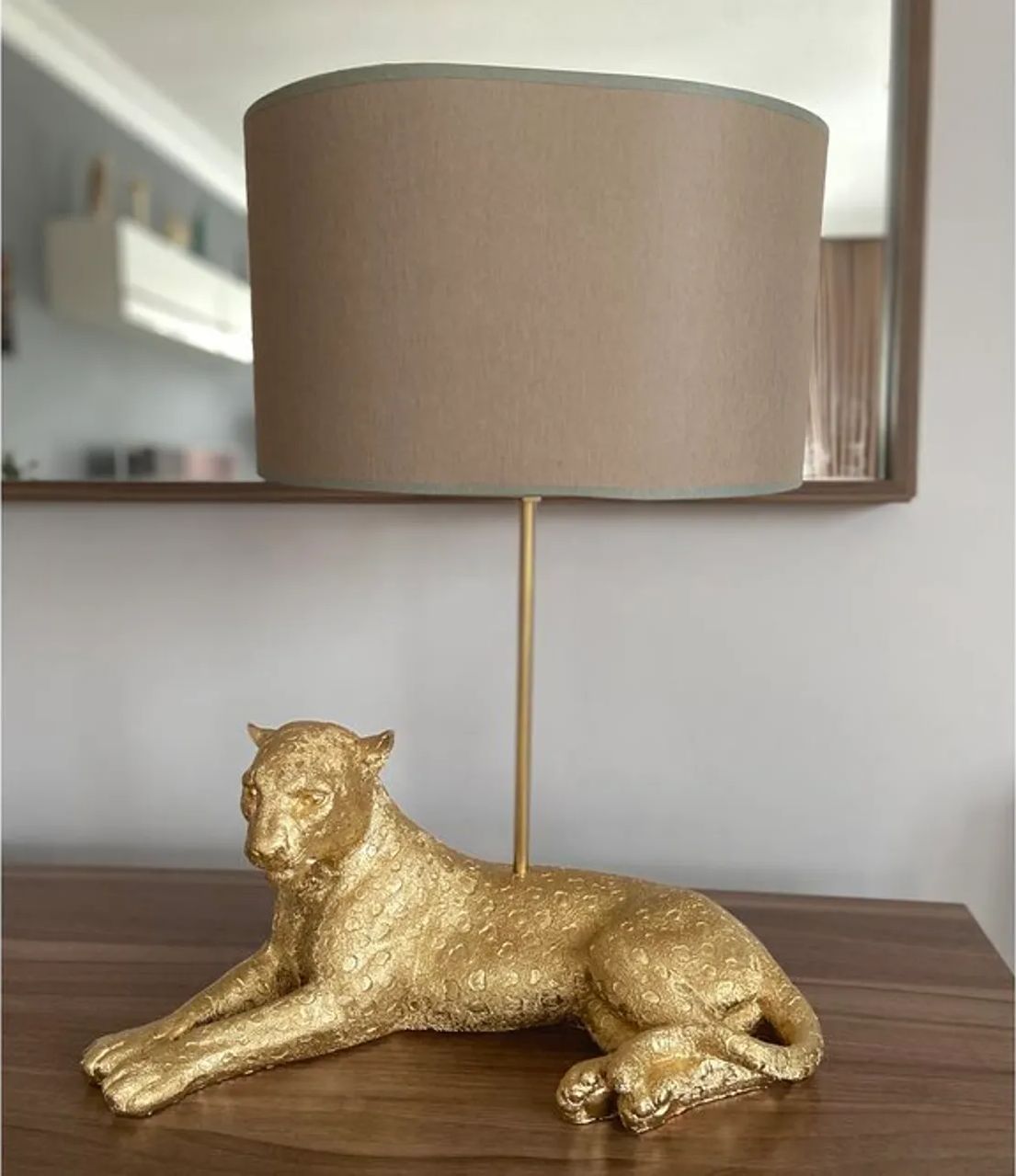Table lamp GOLD LEOPARD by Romatti