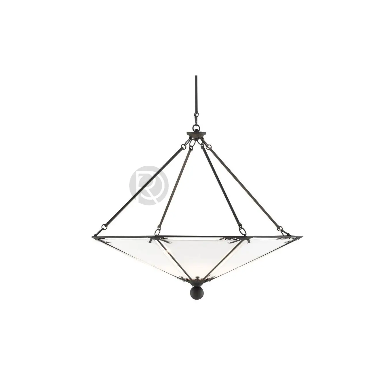 LEDOUX chandelier by Currey & Company