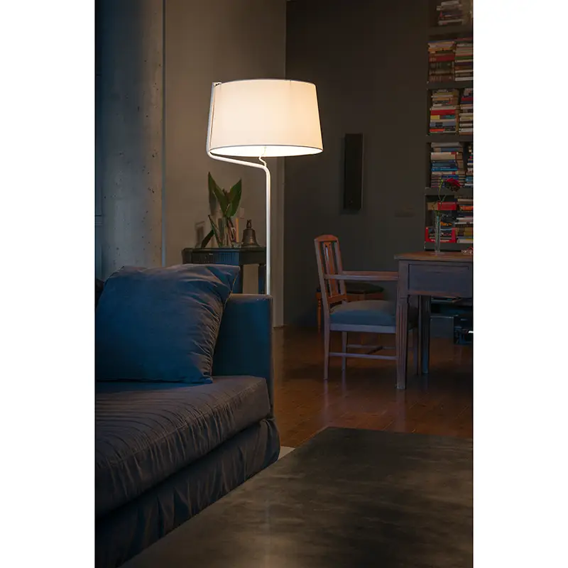 Berni white floor lamp 29335