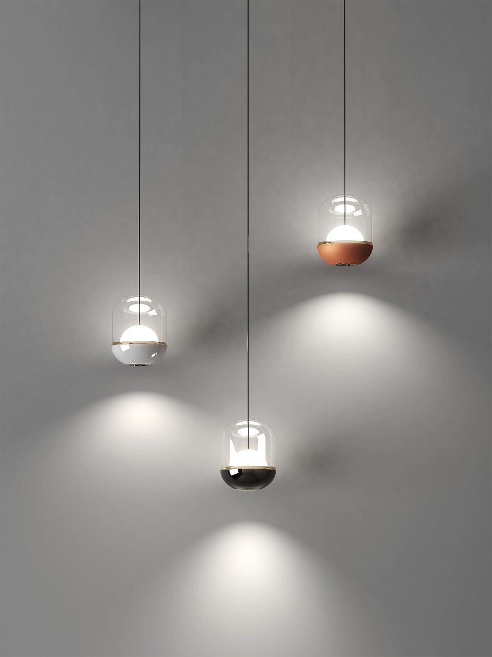 Pendant lamp YULLOW by Romatti