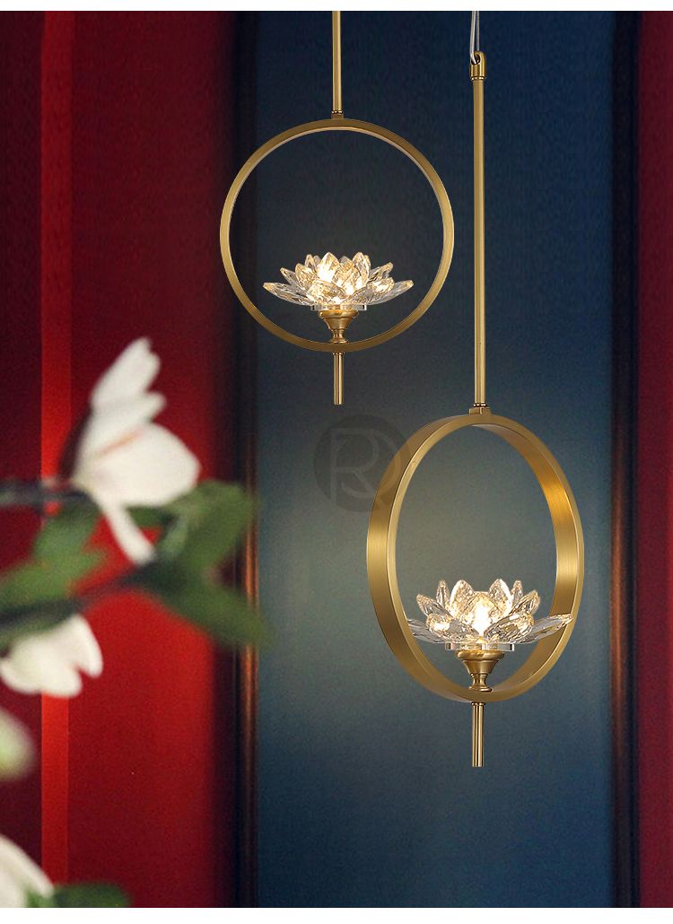 Designer pendant lamp LOTUS by Romatti