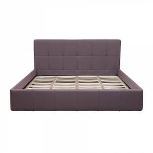Кровать двуспальная 160х200 фиолетовая Castell Р