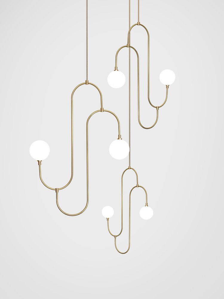 JACK AND JILL Chandelier by Marc Wood