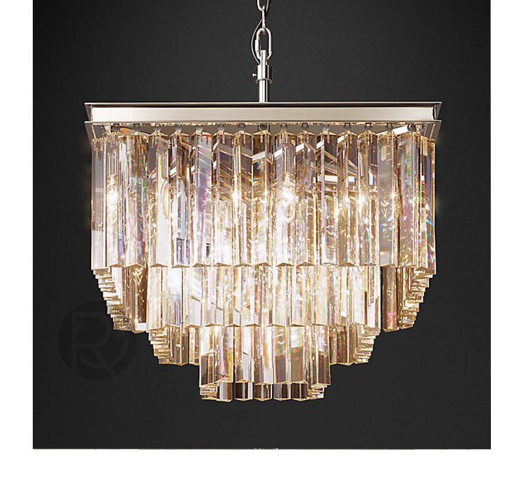 Designer chandelier ODEON SQUARE by Romatti