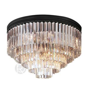 Designer ceiling lamp ODEON CLEAR GLASS by Romatti