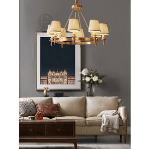 Дизайнерская люстра с абажуром MODERN LAMP by Romatti
