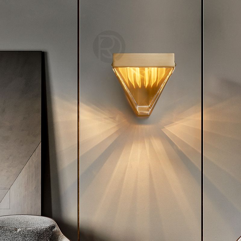 Designer wall lamp (Sconce) TRIPLA by Romatti