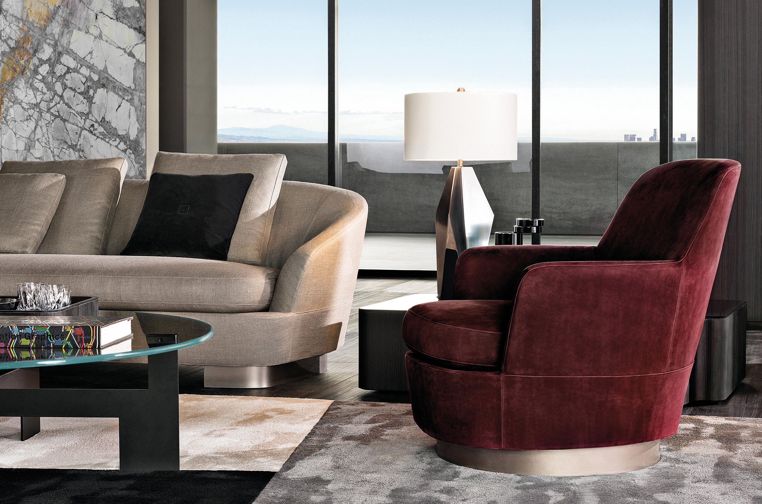 JACQUES by Minotti armchair