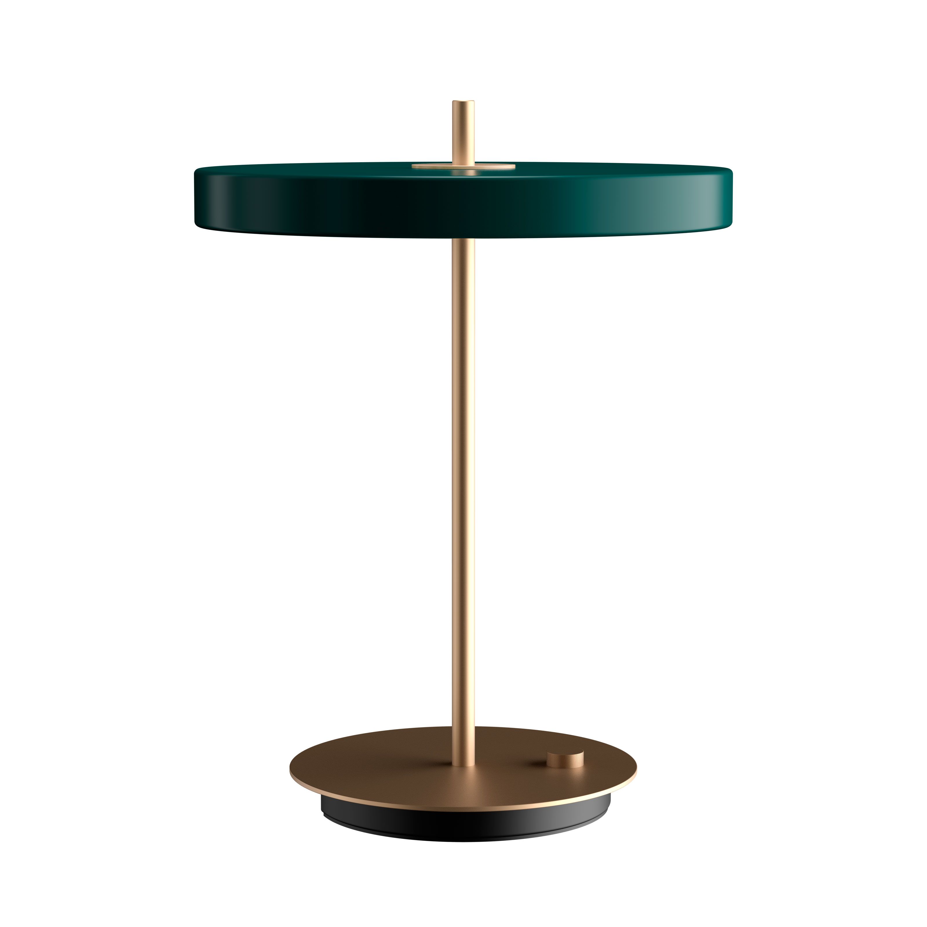 Asteria forest green table lamp