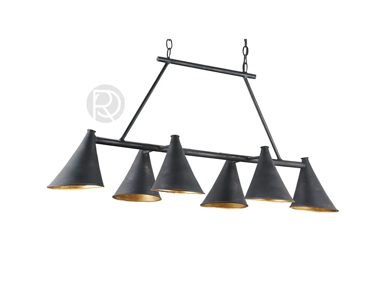 CULPEPPER chandelier by Currey & Company