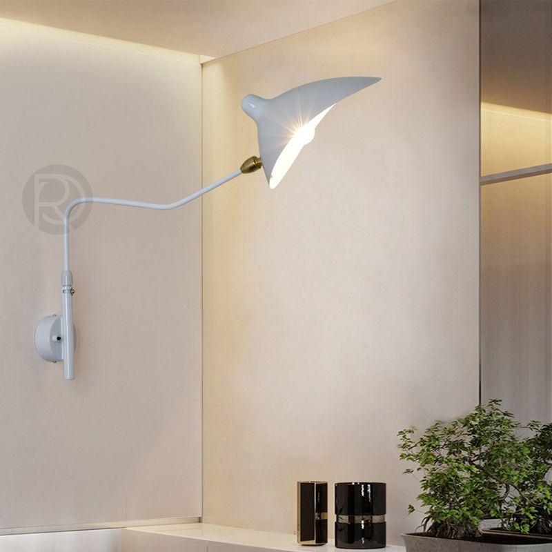 Designer wall lamp (Sconce) TWO ARMS by Romatti