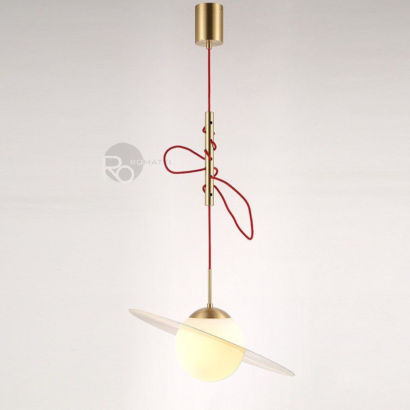 Hanging lamp Red Line by Romatti