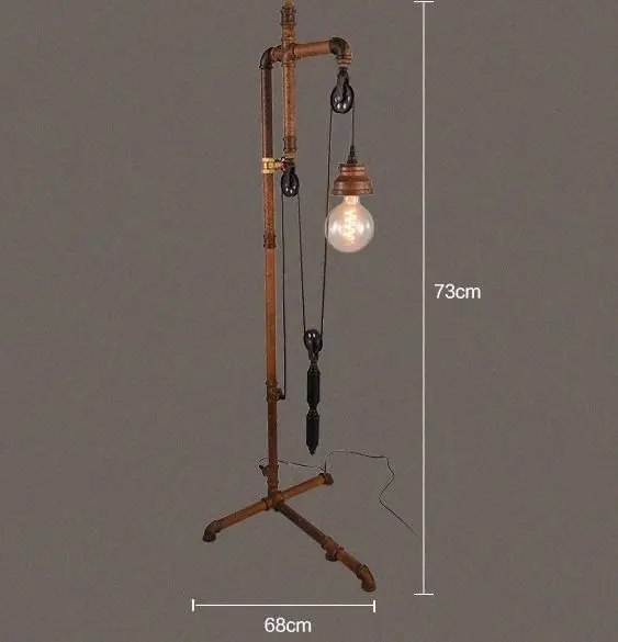 Floor lamp Tube antique by Romatti