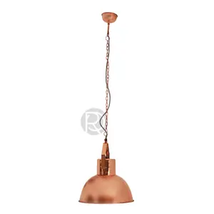 Hanging lamp BIGGY COPPER by Pole