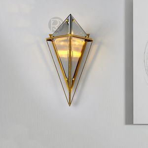 Дизайнерский стеклянный бра Aber by Romatti