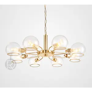 Designer chandelier WHITE BLOOMING by Romatti